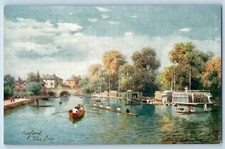 Oxford England Postcard Isis