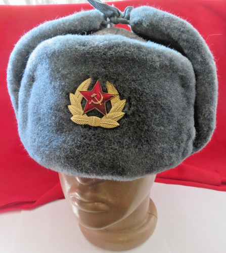 Soviet russia ushanka winter - soviet,