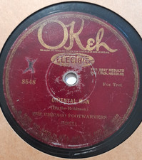 The Chicago Footwarmers – My Baby / Oriental Man (Okeh 8548) 78 RPM