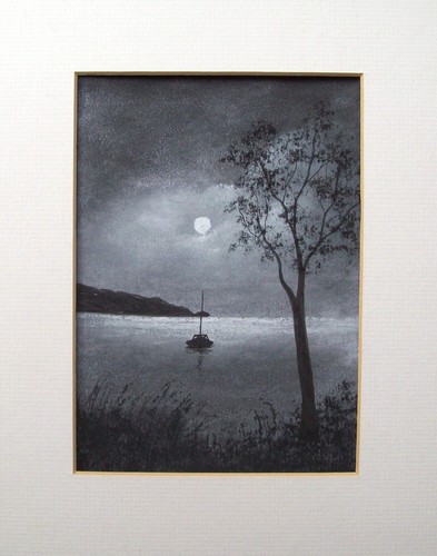 Original hand painted across - hand,