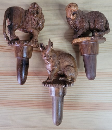 Vintage wood carved - vintage, animal