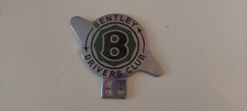 Bentley Drivers Club Car Badge, Grill Badge. VGC.