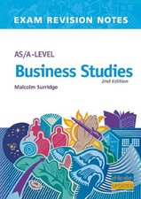 AS/A-level Business Studies (Exam Revision Not... by Surridge, Malcolm Paperback