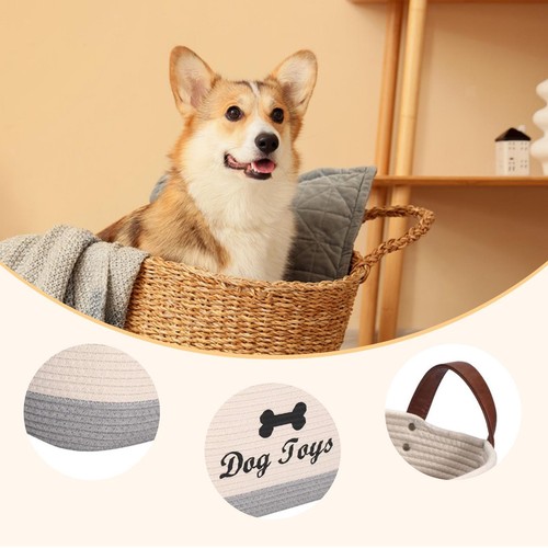 Dog toy storage - toy, basket