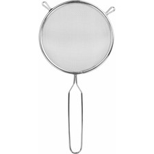 Chef Aid 16cm Long Handled Metal Sieve, Kitchen Essential Tool and Ideal for St