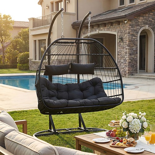 Hanging swing egg chair indoor - hanging,