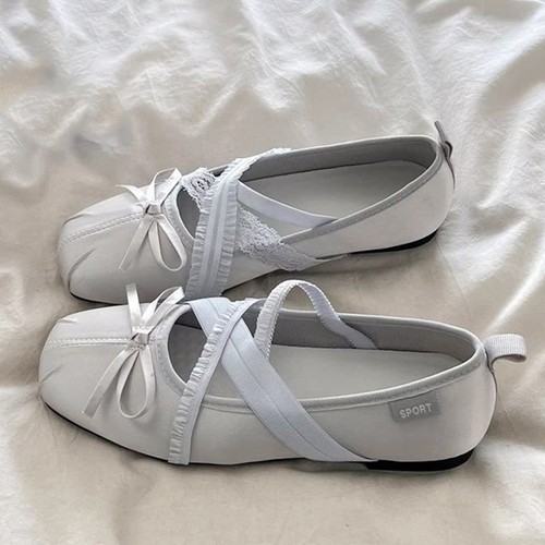 Women flat bowknot - women,