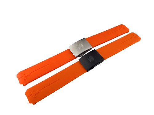 20mm orange rubber silicone - orange,