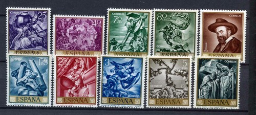 Spanish stamps 1966 stamp - spanish,