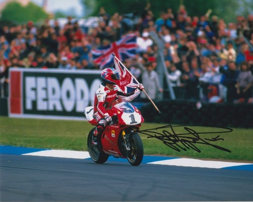Carl fogarty hand signed - carl,