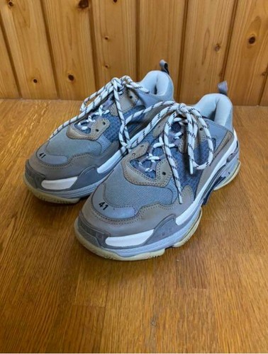 Balenciaga grey nubuck leather - balenciaga,