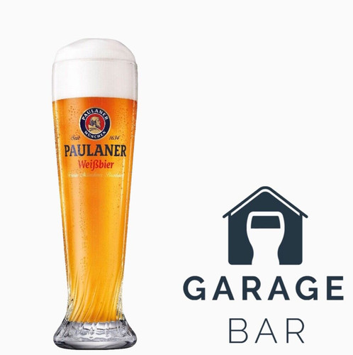 Single paulaner beer glass - paulaner,