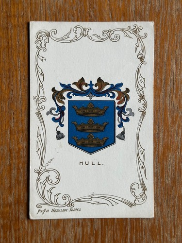 Hull coat arms embossed - coat, of