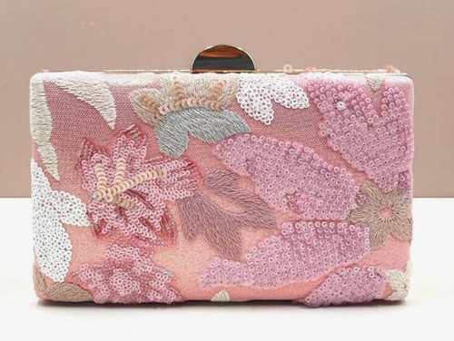 Evening bag mini pink party - evening, bag-mini