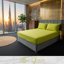 Polycotton fitted sheet - fitted, luxury