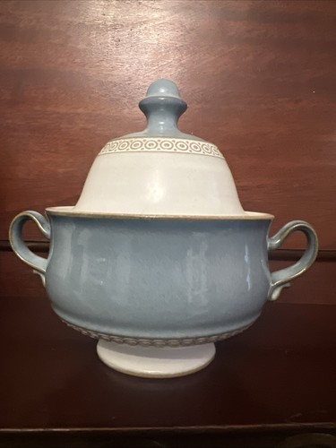 Denby castile blue soup bowl - denby,