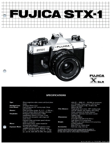 1980s fujica stx - 1980s,
