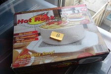 (LOT B ) Hot Rock Microwaveable Hot Plate Incredibly Easy