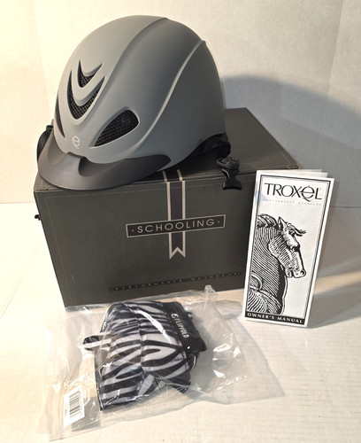 Troxel victory grey helmet - grey,