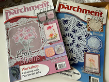 Job Lot - Two (2)  Parchment Craft Magazines - 2010