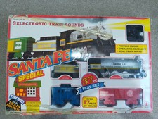 Toy Train Set "Sante Fe