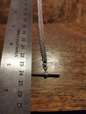 T Bar Necklace Birmingham 1997  925 Sterling Silver