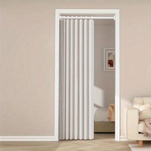 Pvc folding door oak - pvc,