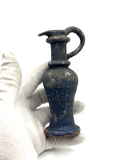 Large Blue Roman-Style Ewer