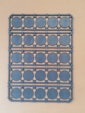 25x 25mm Round Lipped Bases -