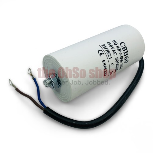 50uf wired capacitor cbb60 - 50uf,