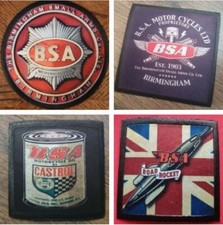 bsa tank badge style