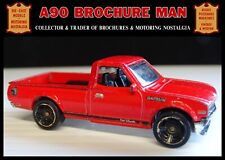 RED DATSUN 620 1600 PICK-UP TRUCK; OLD HOT WHEELS 1:64 SCALE RETRO DIECAST MODEL