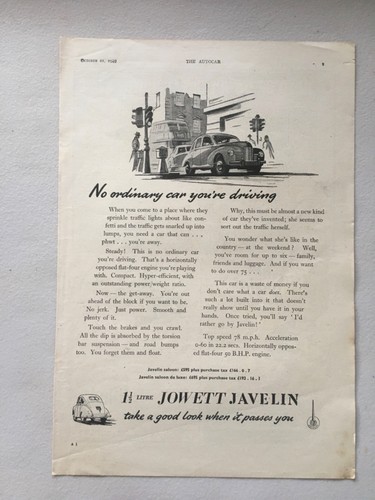 1949 jowett javelin1 litre - 1949,