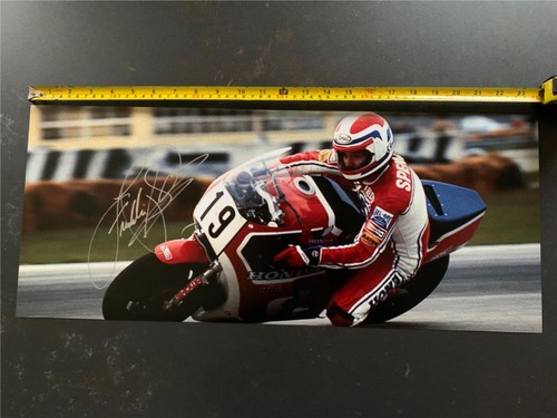 Freddie spencer signed massive - spencer,
