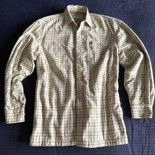 Hoggs of Fife - Fleece Lined Shirt Country Check Men's Hunting - Pro Field Olive