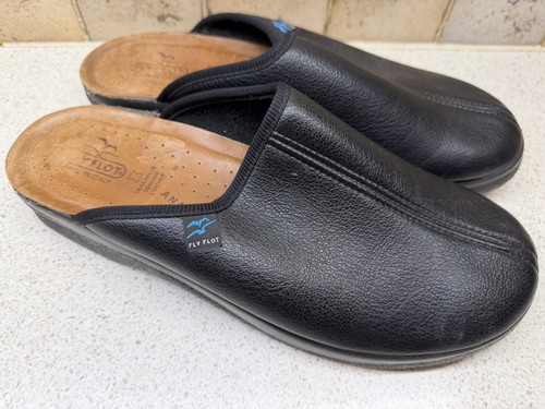 Flyflot leather slip shoes - flyflot,