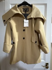 M&S Per Una Camel Coat Size 16