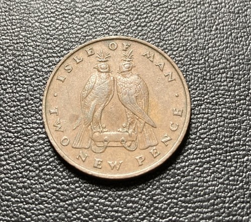 Isle man 1975 - of, pence