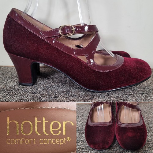 Hotter florielle shoes red - florielle,