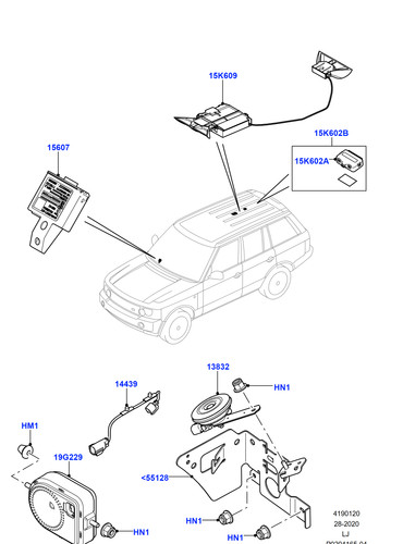 Land rover nut discovery 0 - land,