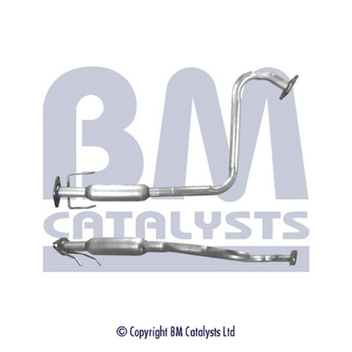 Centre exhaust pipe - centre, for