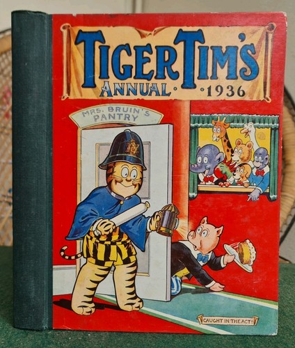 Rare tiger tim annual 1936 - tiger,