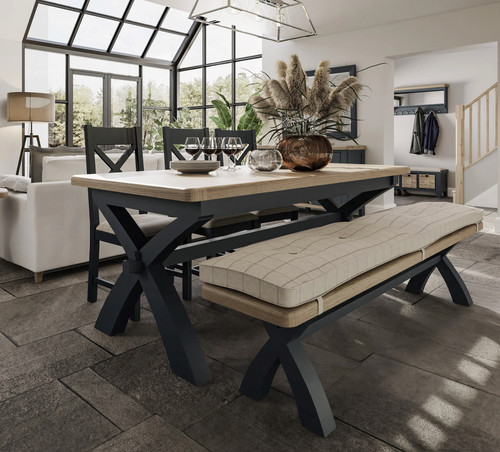 Oak furniture cross - oak, legs