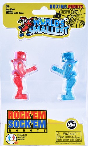 World smallest toys - smallest, rock'em