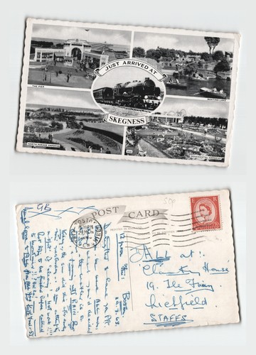 Postcard skegness multi view - -,