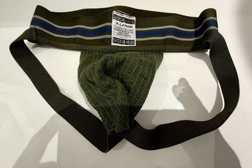 Two jockmail jockstraps - jockstraps, green
