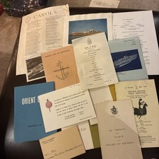 Merchant navy ephemera orient