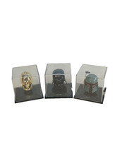 3x Star Wars Mini Helmets In