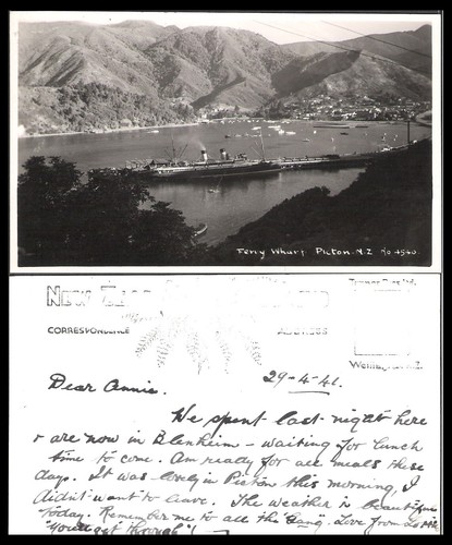 New zealand 1941 ferry - new,