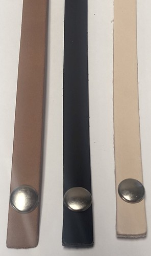Natural black brown leather - brown,